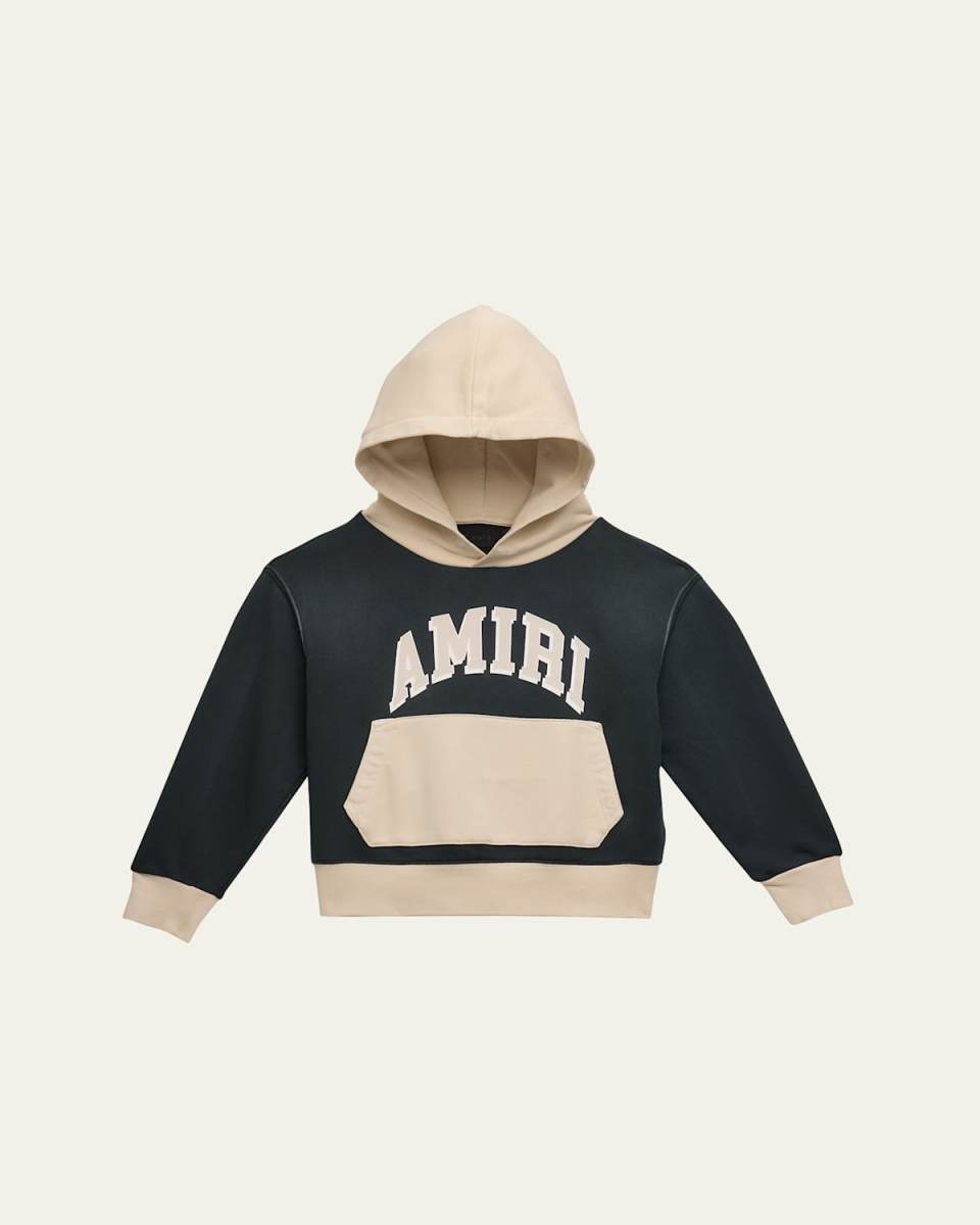 Boy's Logo-Print Collegiate Inspired Hoodie, Size 4-12